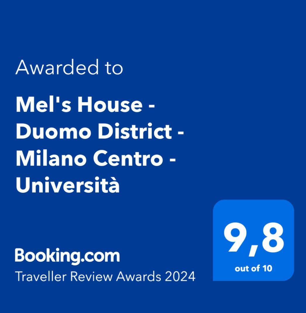 "Mel'S House" - Duomo District - Milano Centro - Universita Luaran gambar